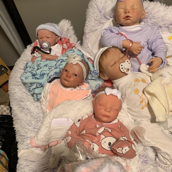 various Other Hand Painted Reborn Dolls Price Range 36500 Poshmark
